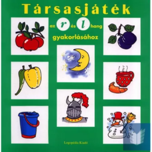 Társasjáték az r és l hang gyakorlásához